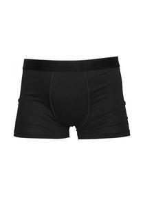 Комплект из 2 шт. шорты-боксеры с эластичным поясом и тканым логотипом на поясе. Ragman, черный