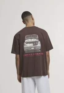 Футболка с прямым принтом и слоганом Karl Kani, Dark Brown