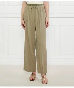 Холодные штаны Straight fit Marella Sport, зеленый