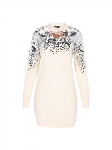 Faina Женское платье кремового цвета