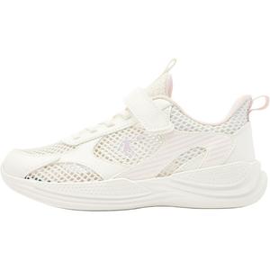 QIAODAN Кроссовки детские с низким верхом, устойчивые к скольжению, белые, розовые