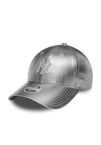 Бейсболка New Era FEMALE METALLIC 9FORTY, Silver-Coloured