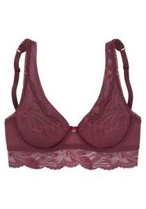 Бюстгальтер на косточках LASCANA T-shirt Bra, красный
