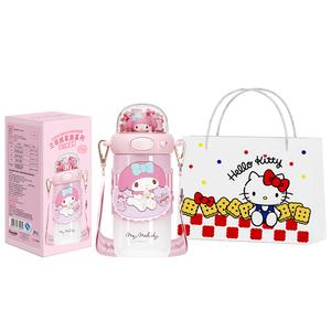 Hello kitty/kuromi летняя термокружка 580 мл Sanrio