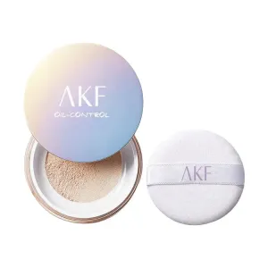 Легкая полупрозрачная рассыпчатая пудра Soft Focus с нежным сиянием для контроля жирного блеска, 10 г AKF, #04 soft skin natural 10g