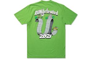 Футболка прямая Unisex UNDEFEATED, зеленый