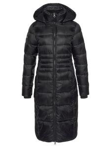 стеганое пальто черного цвета Kangaroos
