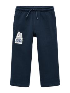 Брюки свободного кроя MANGO KIDS SNCROWD, Navy