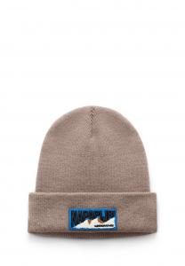 Шапка Napapijri Beanie, Fallen Rock Nt/Brown
