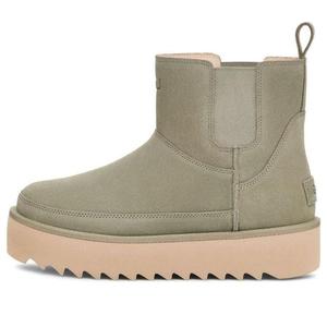 Кроссовки chelsea platform mini 'shaded clover' Ugg, зеленый