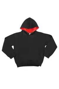 Толстовка с капюшоном Varsity AWDis, черный