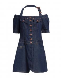 Мини-платье Versace Jeans Couture, синий