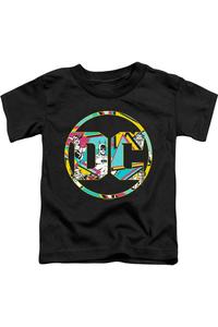 Футболка с коротким рукавом для малышей с логотипом Batman 80-х Gildan, черный