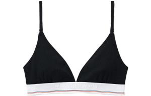 Бралетт с лого-жаккардом Alexander Wang, черный