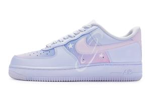 Кроссовки Nike Air Force 1 Skateboard Shoes Women's Low-Top Purple/Pink
