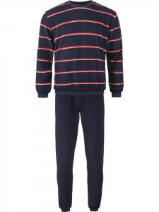REDBEST Пижама из махровой ткани темно-синего цвета