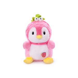 Мягкая игрушка трансформер Cute Penguin в виде фруктов, высота 23 см Bitter purchase, Fruit Penguin: With Hood, The Berry Has No Worries