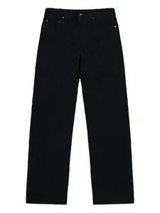 Джинсы с нашивкой-логотипом и пятью карманами Casablanca, черный