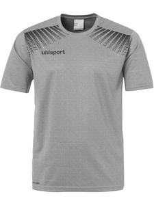 Спортивная футболка "Goal Polyester Training T-Shirt" серого цвета uhlsport