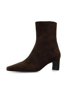 MANFIELD Ботинки до щиколотки в цвете мокко