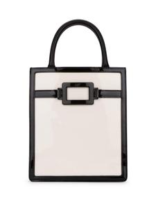 Roger Vivier кожаная сумка-тоут, белый