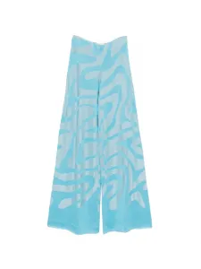 Брюки с геометричным узором Circus Hotel, синий