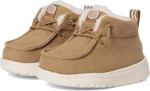 Кроссовки Hey Dude Kids  Lildude Cozy, Tobacco Brown