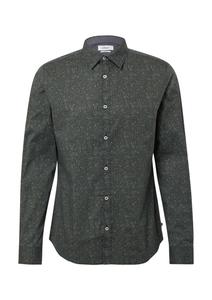 Рубашка Slim Fit на пуговицах s.Oliver, зеленый