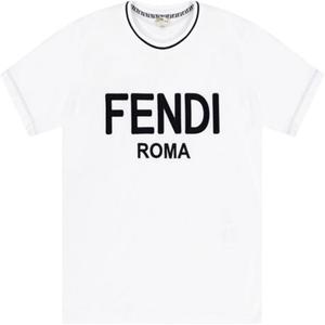 FENDI Футболка женская белая