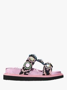 Orson Crystal Suede слайдеры Kurt Geiger London, Pink