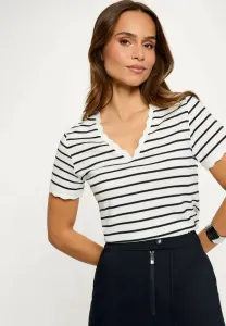 Футболка с принтом Morgan, Bianco