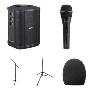 Портативная PA-системы Bose S1 Pro+ Wireless PA Singer/Songwriter Bundle with