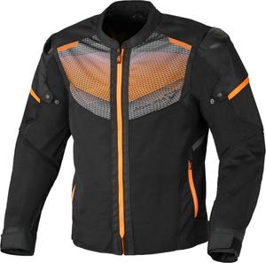 Мотоциклетная текстильная куртка Macna orcano 2.0, Black/Orange