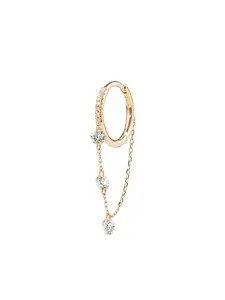 Серьга из желтого золота с бриллиантами Persée, золотой