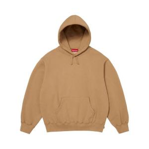 Толстовка Supreme Satin Appliqué Hooded Sweatshirt, Light Tan