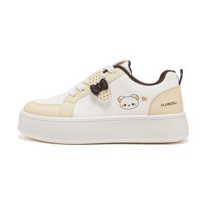 Кроссовки для скейтбординга Coverage Balance Low top женские HUANQIU, бежевый коричневый