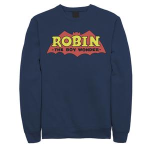 Мужской классический снимок с логотипом Robin The Boy Wonder DC Comics, синий