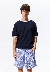Шорты для плавания PULL&BEAR LETTER PRINT, Blue