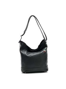 Кожаная сумка через плечо, сумка-шоппер Florence, черная, около 37 см Florence