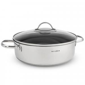 KLAMER Сковорода для сервировки, 28 см, нержавеющая сталь