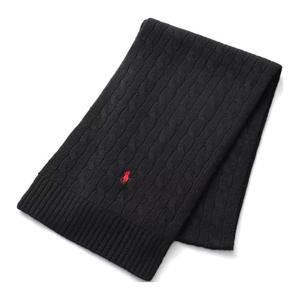 Polo Ralph Lauren Нейлоновый  трикотажный шарф Women's Black