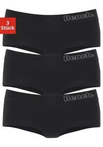 Bench Трусики (3 шт.) изготовлены из качественного эластичного хлопка, черный