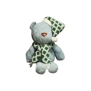 Плюшевый мишка, плюшевая кукла, высота 38 см Love of wormwood, зеленый
