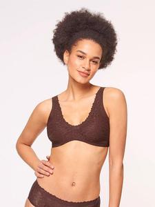 Бюстье Sloggi, темно-коричневый
