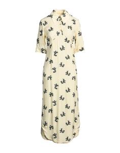 Платье миди Jil Sander, пастельно-желтый