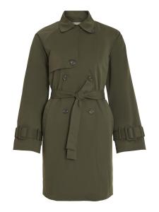 Демисезонное пальто VILA, Dark green