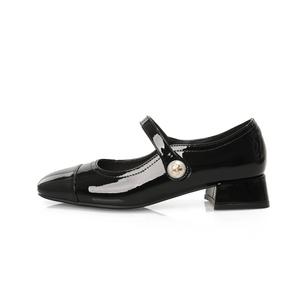 Earl Cat Женские туфли Мэри Джейн на массивном каблуке экрю, цвет Ecru