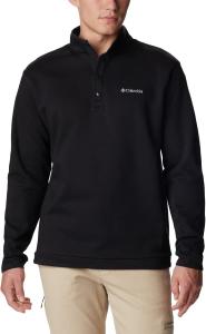 Columbia мужская толстовка Hart Mountain Half Snap, Black