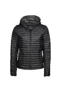 Утепленная уличная куртка Crossover с капюшоном TEE JAYS, черный