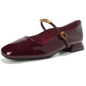 Туфли Мэри Джейн женские Lan Miao, Black